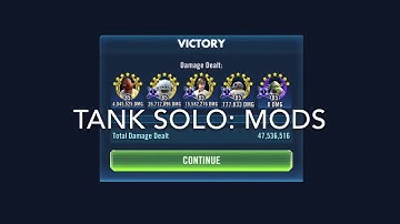 Heroic Tank Solo: Mods
