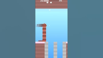 "Square Bird Level 215 🤯 Perfect Landing Challenge | Ultra Smooth Build 🐦🔥"#shorts #viral