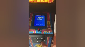 Raspberry pi3 inside 1/4 scale numskull Ms Pac-Man cabinet