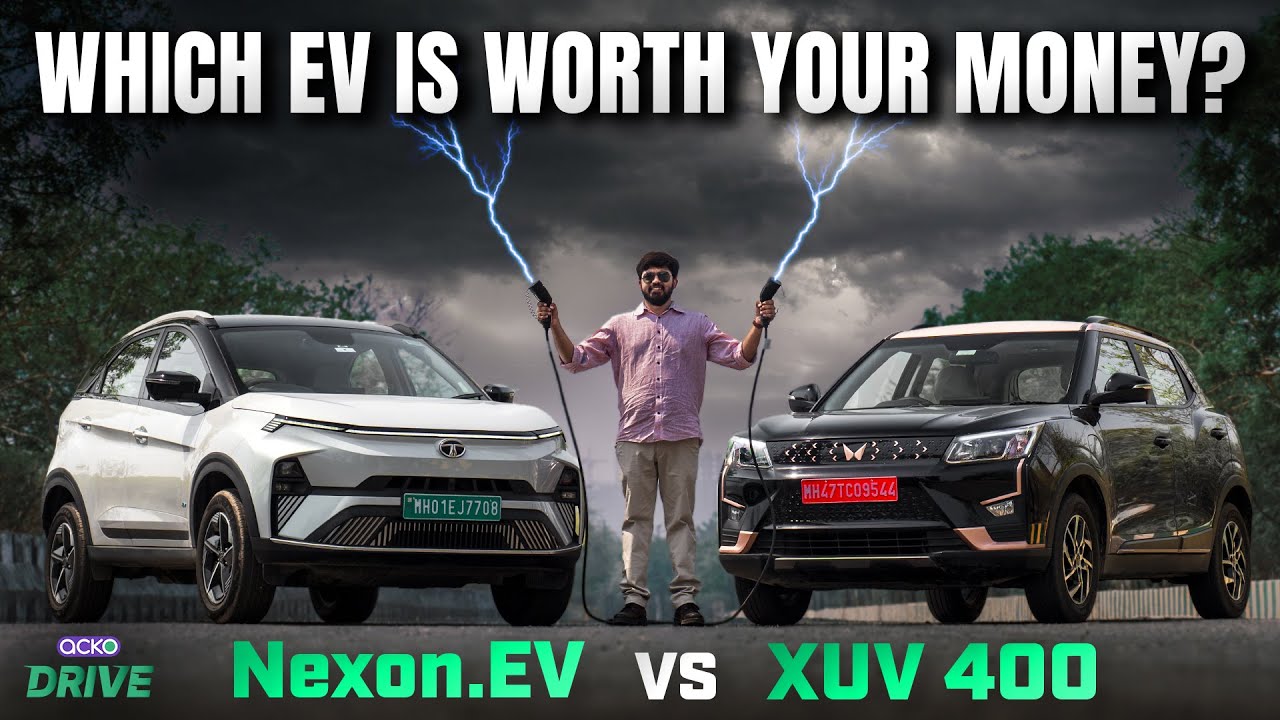 Tata Nexon.ev vs Mahindra XUV400 | The Battle of Electric SUVs