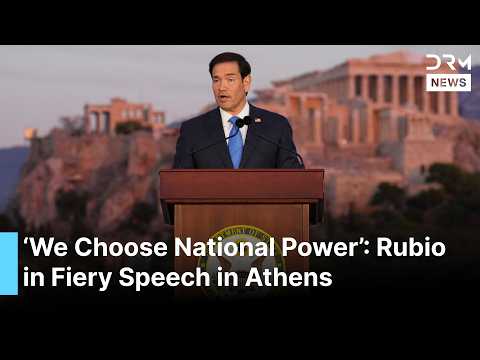 FULL: Marco Rubio Lays Out Trump’s Vision for American Power in Sweeping Athens Speech | AC1G
