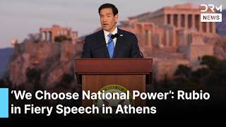 FULL: Marco Rubio Lays Out Trump’s Vision for American Power in Sweeping Athens Speech | AC1G