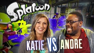 Splatoon: BlackNerdComedy vs Katie Wilson Turf War