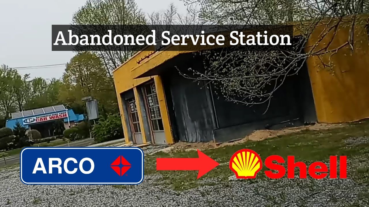 Abandoned ARCO/Shell service station Kirkwood, NJ YouTube