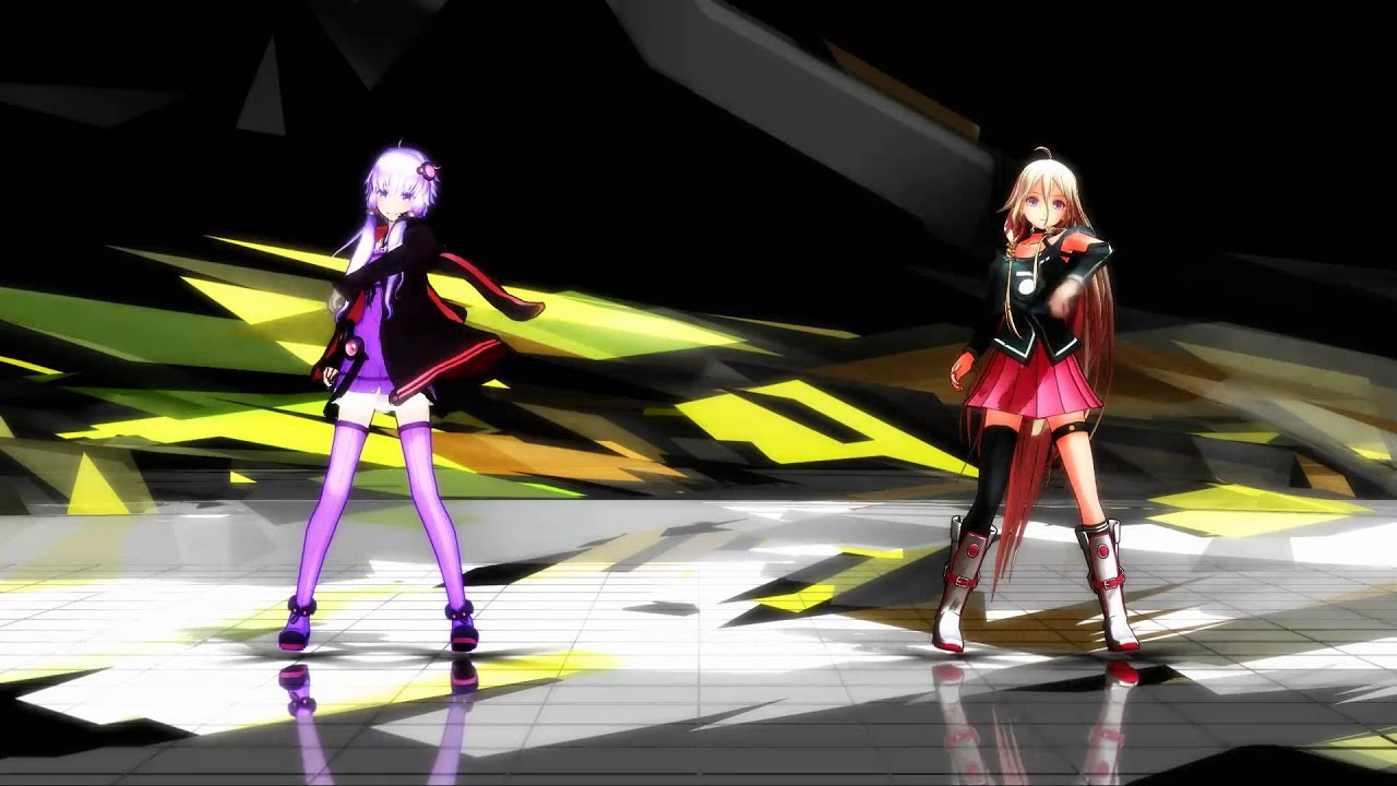 [MMD] Bad apple! Featuring Ia and Yukari