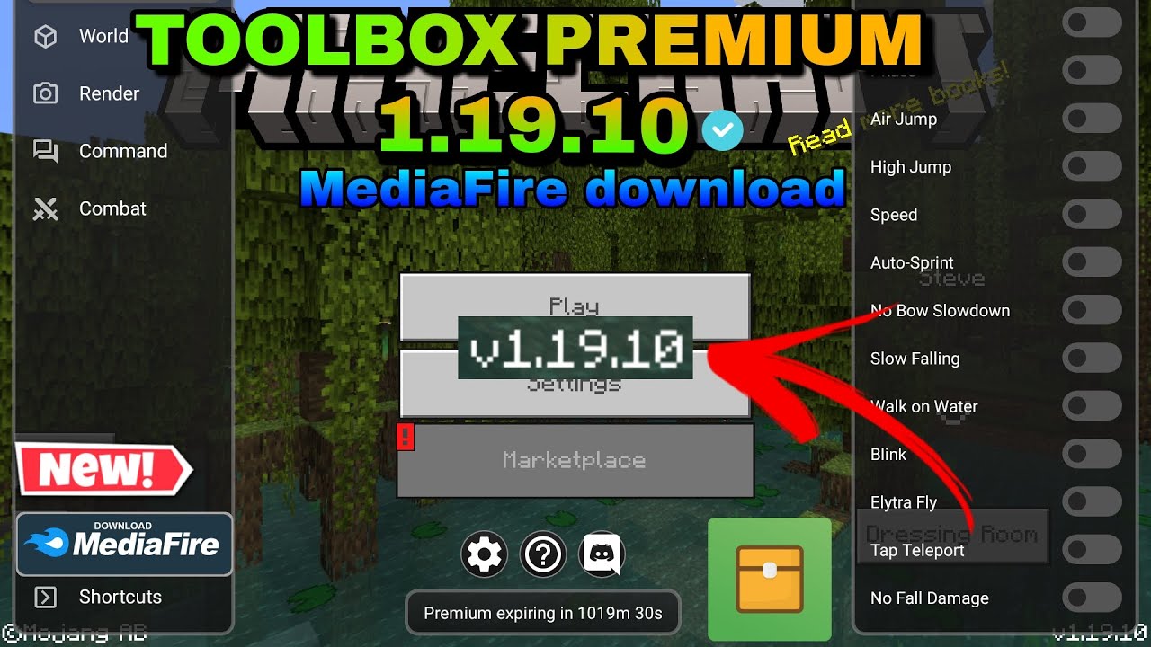 Toolbox 1.19. Infinity Premium for Minecraft. Аватарка Toolbox Premium. Toolbox Premium 1.20.62.