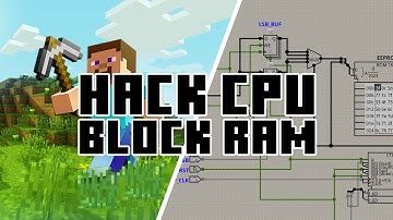 HackCPU Logisim Block RAM Implementation