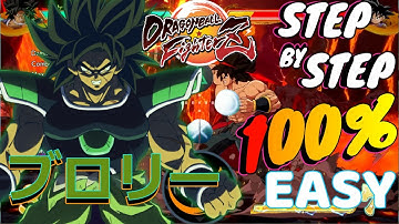 D🅱FZ ➤Broly (DBS) Sparkless TOD solo combo 100% PS4/PS5 inputs!! Season 3【 Dragon Ball FighterZ】