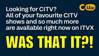 CITV FINAL CLOSEDOWN... WAS THAT IT?!