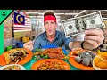 Malaysia $100 Street Food Challenge!! I Risked My Life!!