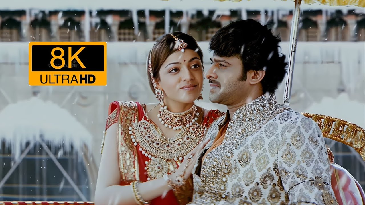 8k Ultra HD song 60fps Inka edo (Telugu) full resolution 4k Darling Prabhas kajal#TFI#trending #new 