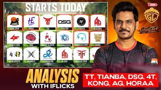 TT, Tianba, 4T, AG, GODL, OG, HORAA | Full EWC Scrims Watchparty!