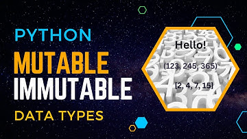 Mutable and Immutable Data Types in Python  | Python Mutable Immutable | SuMyPyLab
