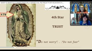 4th STAR OF 46 ON MARY'S MANTLE CONSECRATION