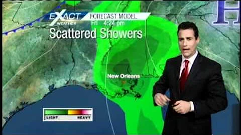 Showers Today; Rain And A Few Thunderstorms Tomorrow
