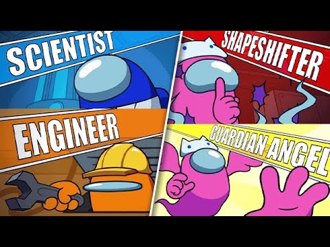 Among Us Normal Roles All roles of among us in 3D #amongus #Game - YouTube