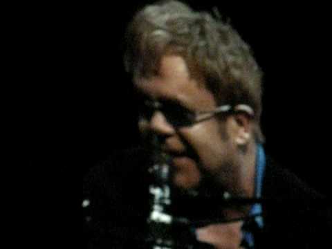 Elton John singing Candle in the Wind on May 1, 20...