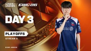 League of Legends at EWC 26 -  Day 3  - Playoffs -  Stream A
