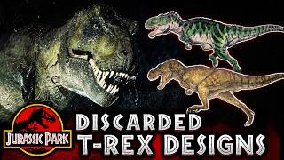 🔥The LOST TYRANNOSAURUS REX Designs of JURASSIC PARK
