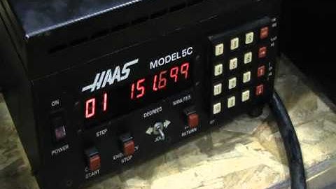 Haas 7" Rotary Table HRT7