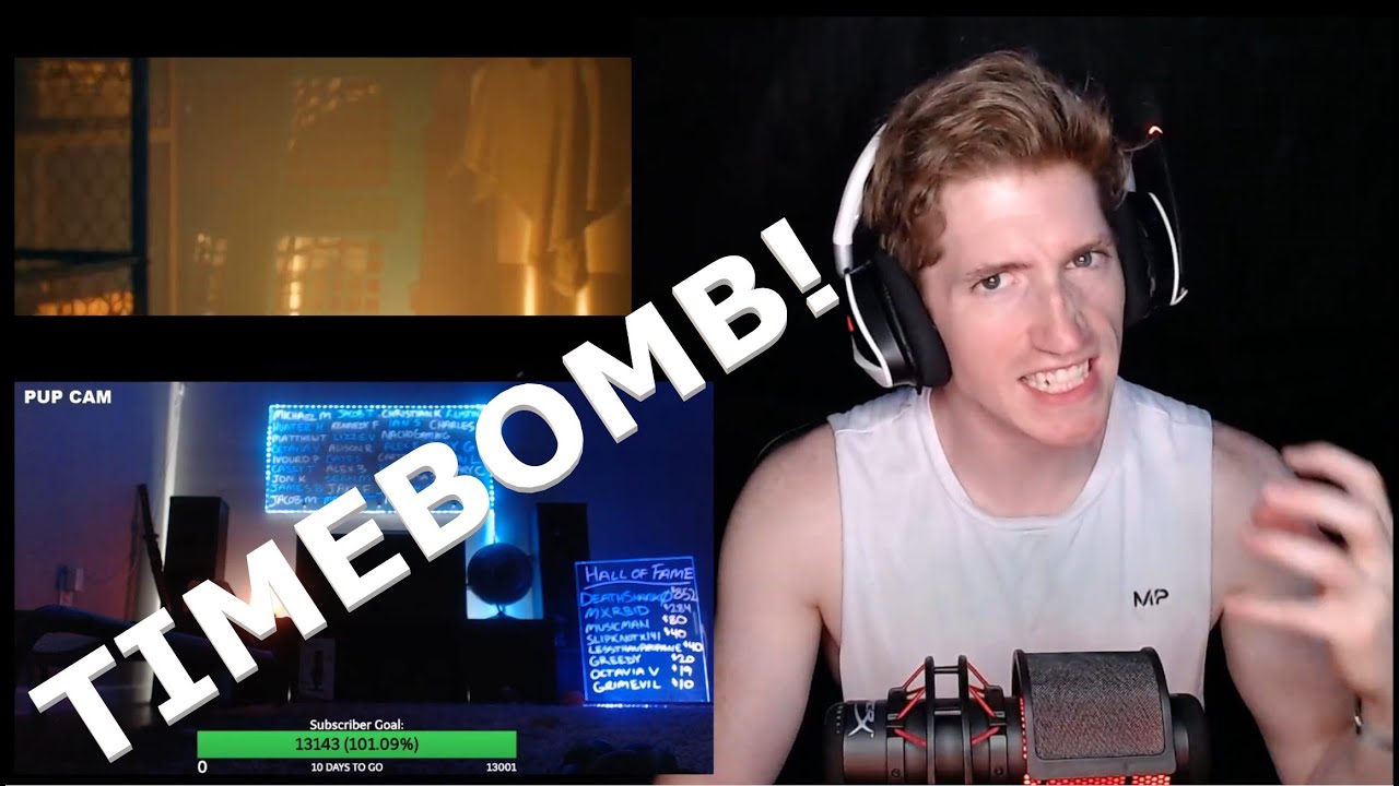 Chris REACTS to Motionless In White - Timebomb