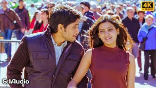 Manasaa Malli Malli Choosa 4k video song || Yemaaya Chesave ||  Naga Chaitanya, Samantha