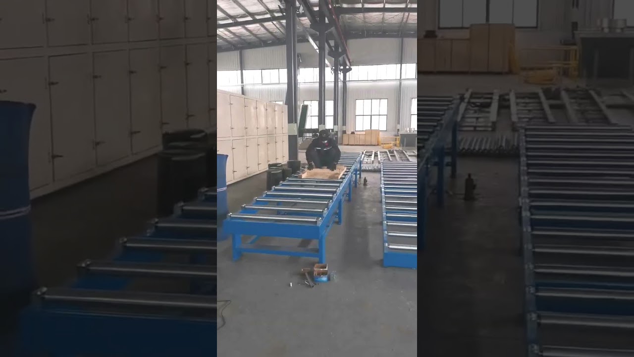 Heavy Duty Gravity Roller Conveyor for Transporting Pallet