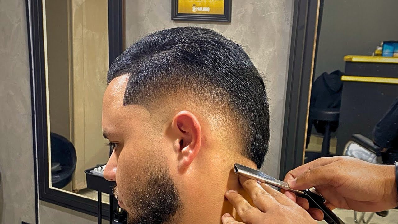 Como fazer corte MOICANO com PIGMENTAÇÃO rápido e fácil 