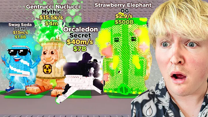 I Stole The 5 NEW RADIOACTIVE BRAINROTS...