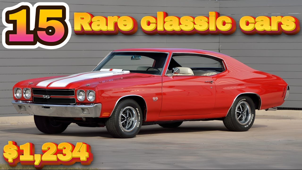 New Discount Prices: 15 Classic Cars for Sale Under $8,000