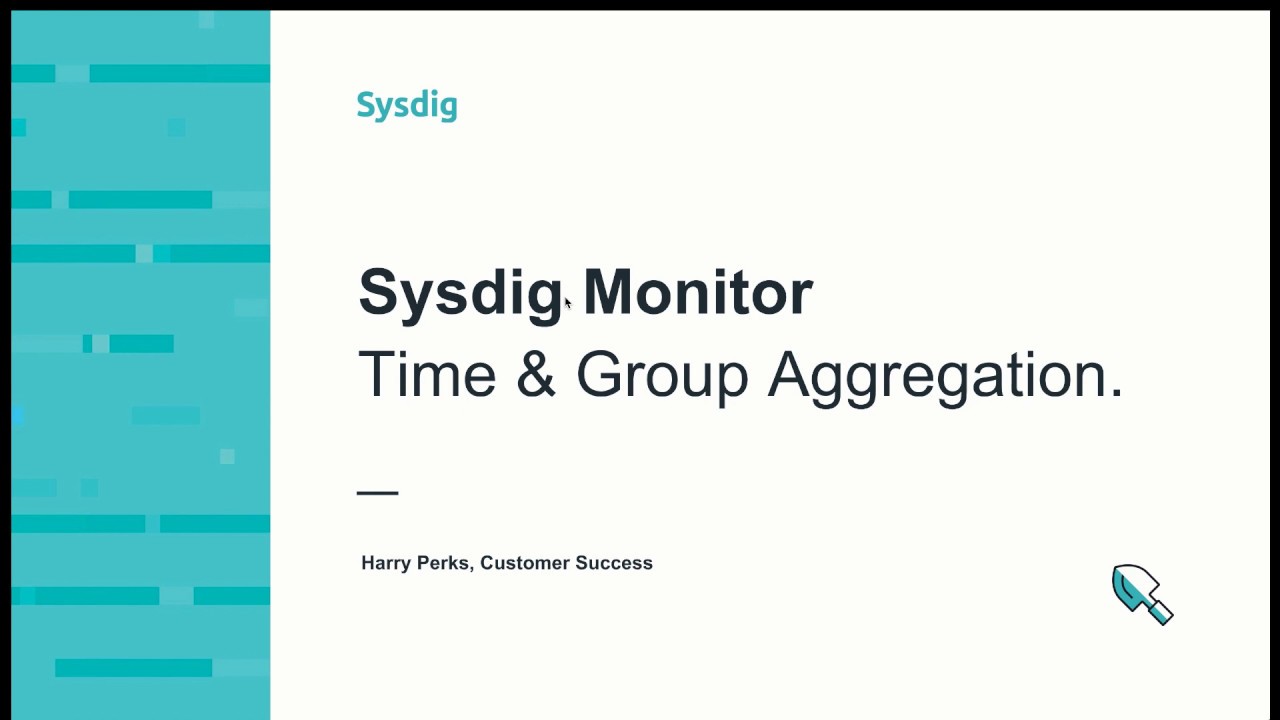 Sysdig Monitor 101: 時間、及び、グループアグリゲーション(日本語字幕付き) - YouTube