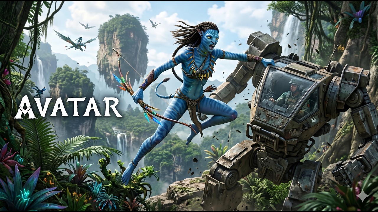 AVATAR Full Movie 2023: The Mothership | Superhero FXL Action Movies 2023 in English (Game Movie)