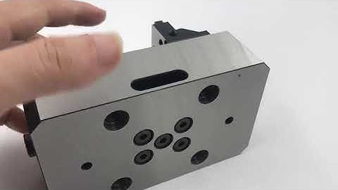 HPEDM self centering vise for 4 5 axis CNC machine