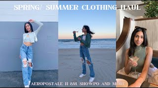 HUGE spring /summer clothing haul- Aeropostale, H&M, SHOWPO