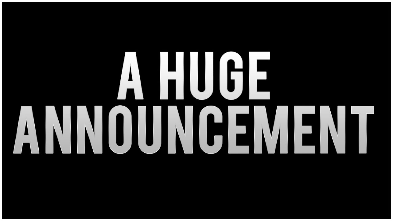 Huge Announcement Plans for the Channel YouTube