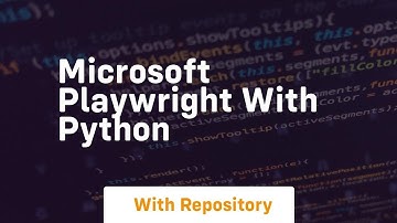 Microsoft playwright with python