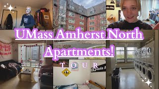 Living in a UMass Amherst North Apartment! (tour of handicapped room, laundry, lobby, etc.)