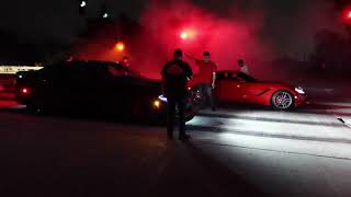 Stock C7 Corvette Stingray VS Stock Hellcat