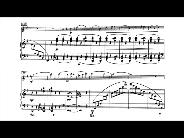 Grieg - Sonate pour violon et piano n° 2 : Finale : V.Sareika / A.Savary