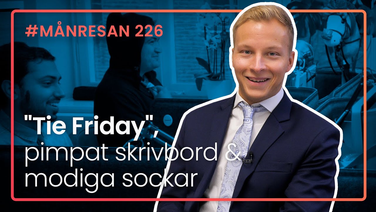 "Tie Friday", pimpat skrivbord och modiga sockar | 