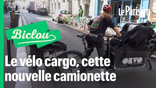 La nouvelle camionnette de livraison en ville est... un vélo