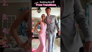 Excessive ranking of prom👗#promdress #prom #promtransition #fyp#top5 #ranking #dresstransition
