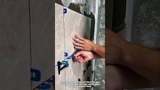 Tile Leveling System Secrets! Perfect Wall Tiles Every Time #tiling #construction #DIY