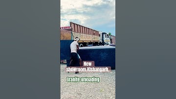 Granite unloading #granite #shortsfeed #short #shorts #viral #granitetiles #marble #marblebathroom