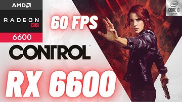 Control on RX 6600 / Best Setting for 60 Fps with High Visual Quality