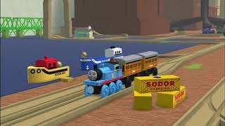 Wooden Railway Room Trailer