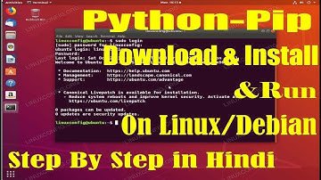 How to Download & Install &Run Python Pip On Ubuntu Debian Step By Step in Hindi  Cyberpoint 9