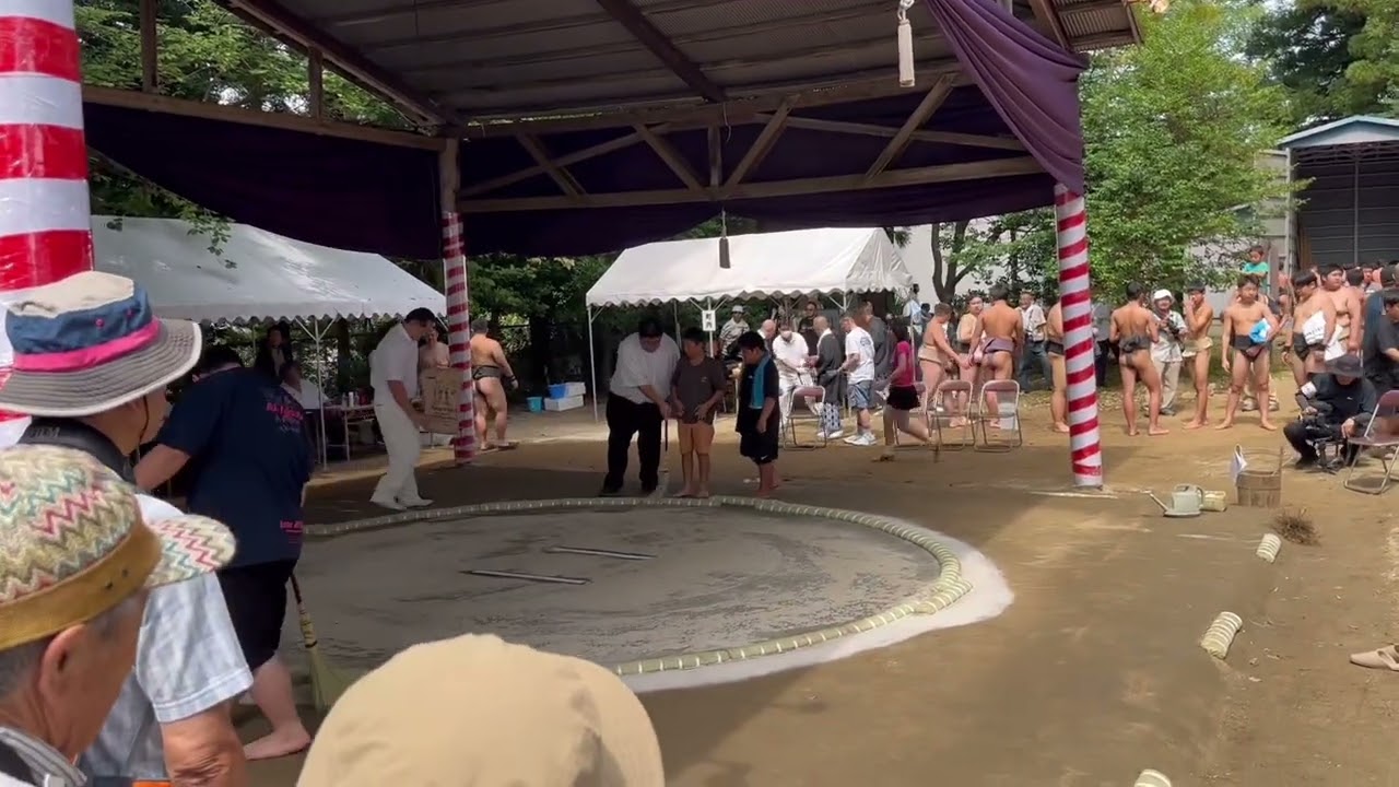石岡のおまつり　土俵祭 奉納相撲