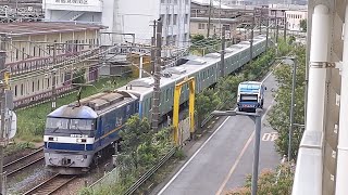 【甲種輸送】西武40000系40156Fの甲種輸送を見に行って来た。