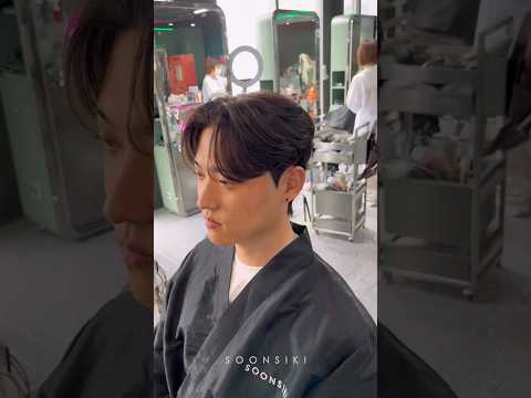 장발에서 깔끔하게 이미지 변신💖